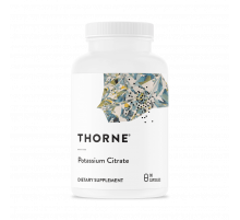 Цитрат калия, Thorne Research, Potassium Citrate, 90 капсул